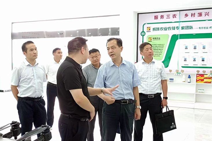 汪斌调研涡阳辉隆农服中心