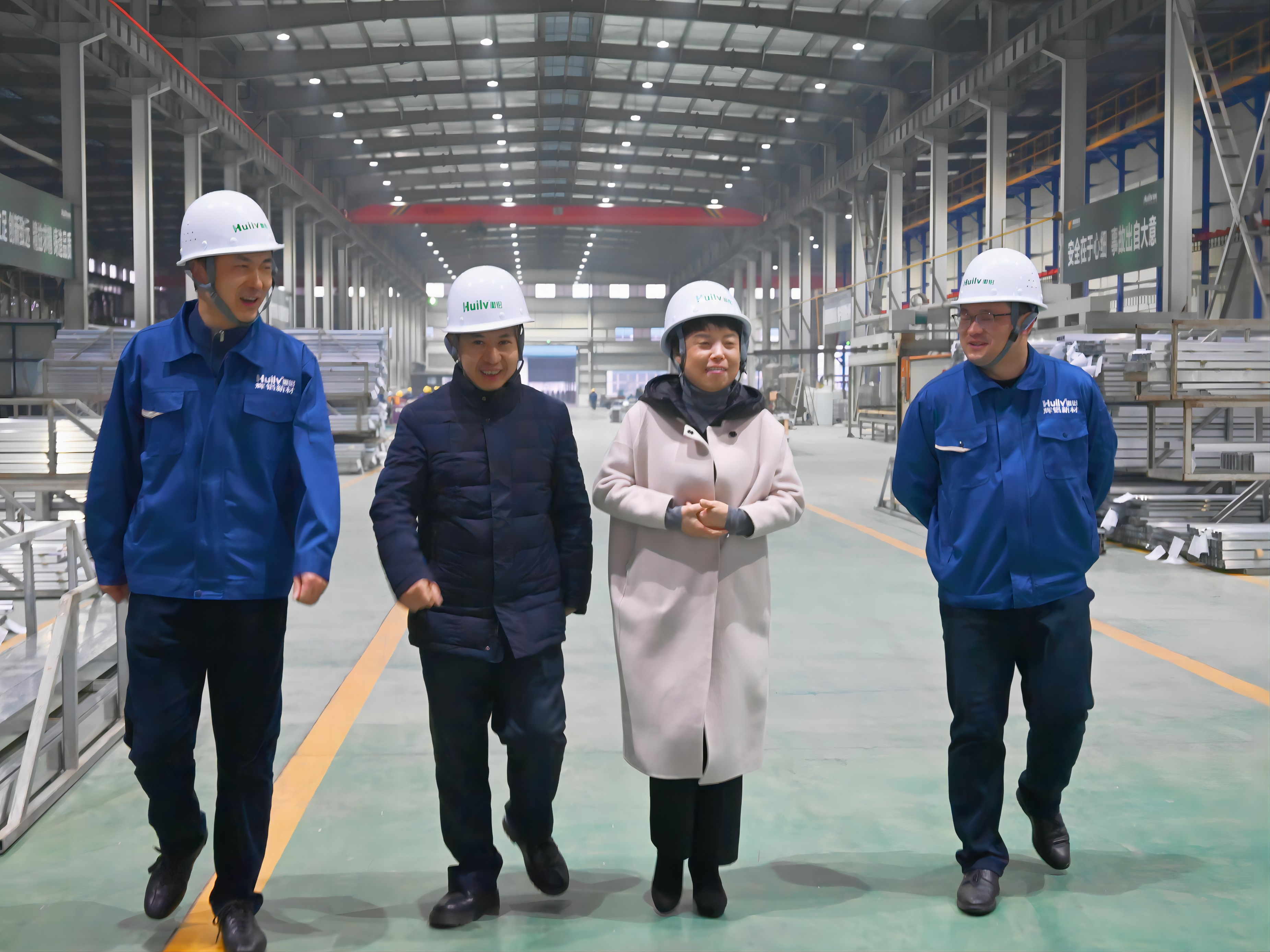宣城市供销社调研辉铝新材