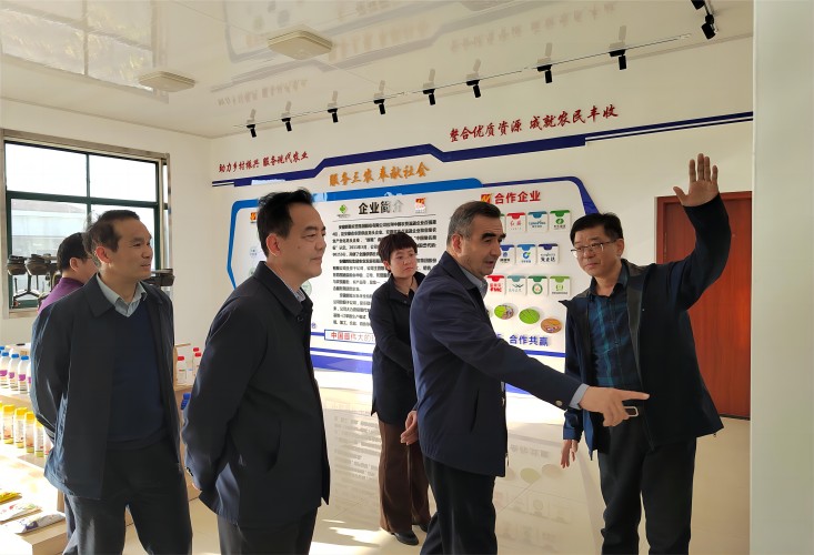 阿地力·吾布力调研辉隆庐江现代农业综合服务中心