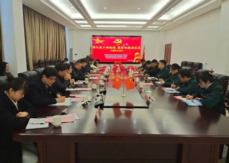 播火淮上铸税魂  数智赋能助发展——省局第四税务分局党支部、淮上区税务局第一党支部、海华科技党支部联合开展主题党日活动