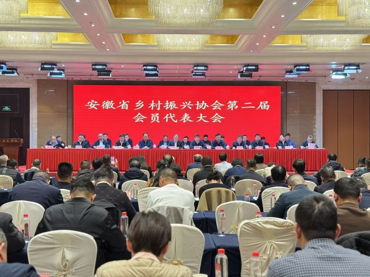 安徽省乡村振兴协会第二届会员代表大会在肥召开，辉隆股份当选特邀副会长单位