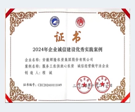 2024年企业诚信建设优秀实践案例