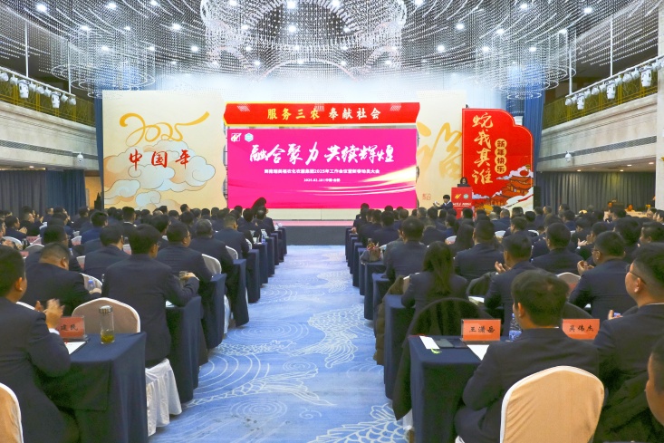 辉隆瑞美福农化农服集团召开2025年工作会议暨新春动员大会